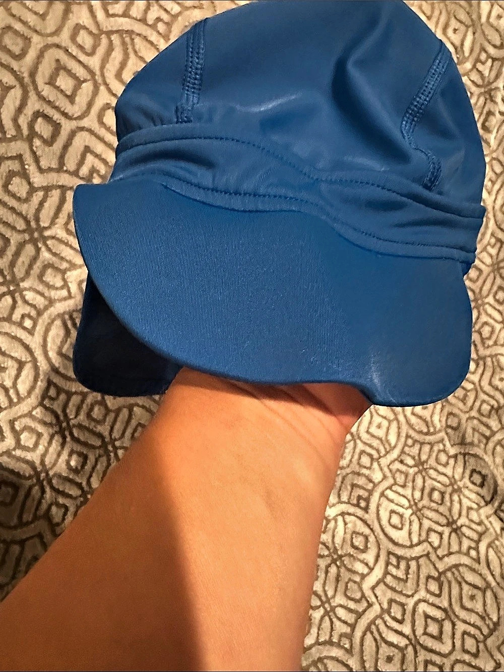 Hanna Andersson Sunblock Swim Hat Blue Size Small